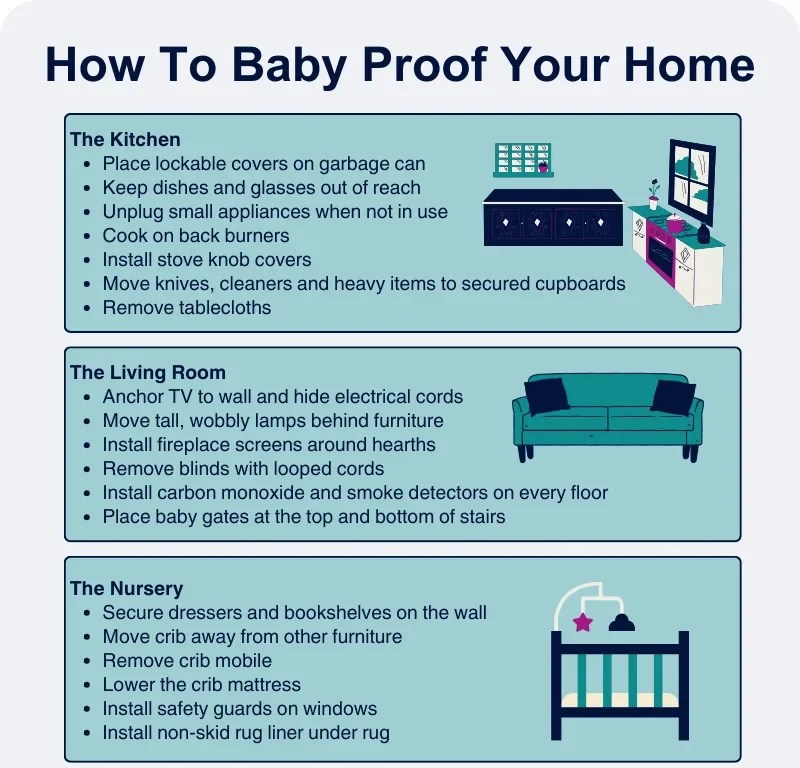 Baby-Proof the New Home Right Away